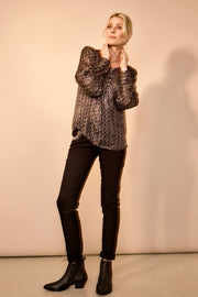 Naomi Shade Core Jeans, Regular | Black | Jeans fra Mos Mosh