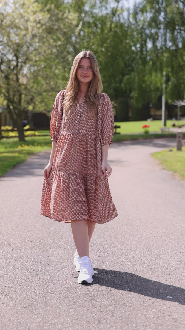 Pops Dream Dress | Terracotta | Kjole fra Co'couture