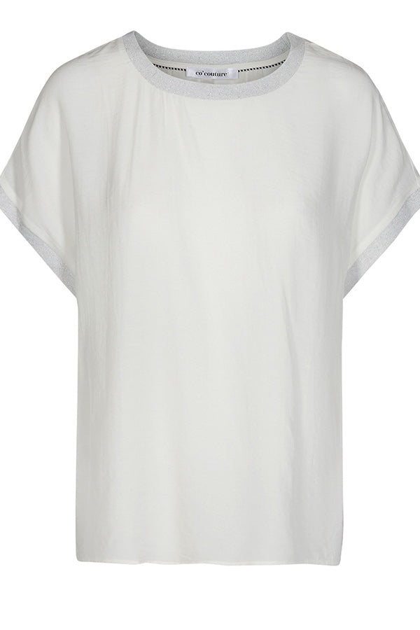 New Norma Top S/S Shirt Off white | T-shirt fra – Lisen.dk
