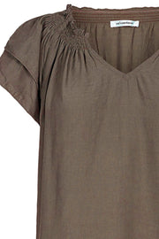 Sunrise Top | Walnut | Bluse fra Co'couture