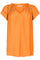 Sunrise Top | Orange | Bluse fra Co'couture
