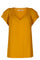SUNRISE TOP S/S SHIRT | Mustard | Top fra CO'COUTURE