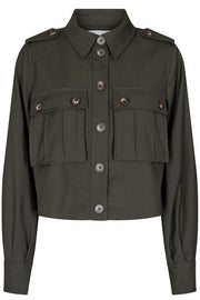 Ibbie Shirt Jacket | Army | Jakke fra Co'couture