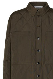 Kelly Quilt Shirt Jacket | Army | Jakke fra Co'couture