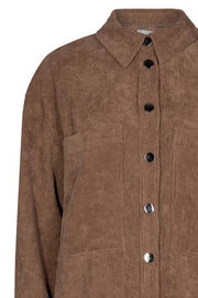 Kelly Corduroy Shirt Jacket | Walnut | Jakke fra Co'couture