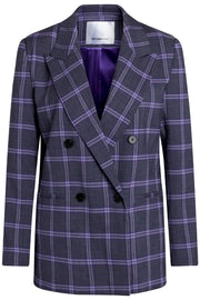 Delores Oversize Blazer | Purple | Blazer fra Co'couture