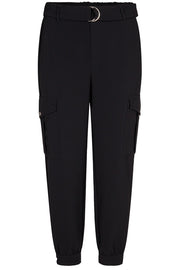 Carrie Utility Joggers | Black | Bukser fra Co'couture