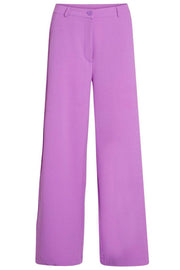 Alexa Wide Pant | Purple | Pants fra Co'couture