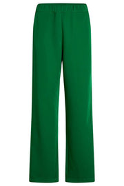 Amira Flash Wide Pant | Green | Bukser fra  Co'Couture