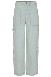 Milkboy Cargo Pocket Jeans | Dusty Blue | Bukser fra Co'couture