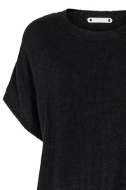 Soul O-Neck Top | Black | Top fra Co'Couture
