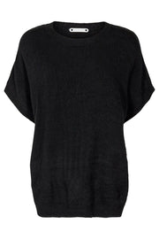 Soul O-Neck Top | Black | Top fra Co'Couture