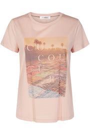 Goa Tee | Nude Rose | T-shirt fra Co'Couture