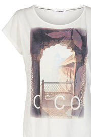View Tee | Off white | T-shirt fra Co'Couture