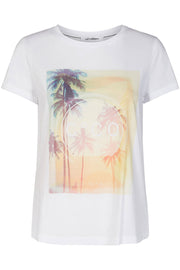 Club Tee | White | T-shirt fra Co'Couture