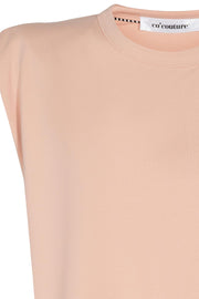 Eduarda T-shirt | Nude rose | Tee top fra Co'couture