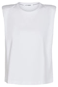 Eduarda T-shirt | Hvid | Tee top fra Co'couture