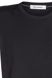 Eduarda T-shirt | Sort | Tee top fra Co'couture