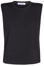 Eduarda T-shirt | Sort | Tee top fra Co'couture
