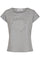 Joy Rush Tee | Grey Melange | T-shirt fra Co'Couture