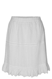 Bertille Skirt | White | Blonde nederdel fra Co'Couture