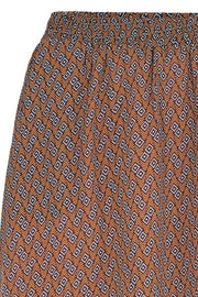 Moni Square Gipsy Skirt | Burnt Orange | Nederdel fra Co'couture