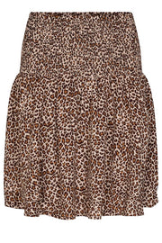 Mini Leo Smock Skirt | Khaki | Nederdel fra Co'couture