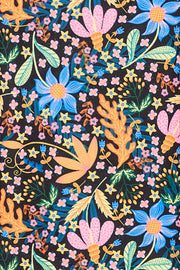 Alma Ls Wrap Dress | Flower Forrest | Kjole fra Liberté