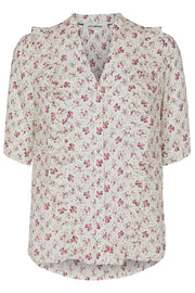 Norris Frill Shirt | Off white | Skjorte fra Co'couture