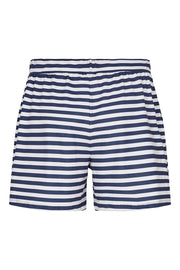 Alma Shorts | Navy Creme Stripe | Shorts fra Liberté