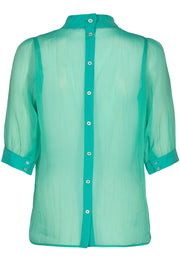 Jagger Shirt | Mint | S/S Shirts fra Co'couture