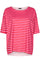 Alma T-shirt | Red Pink Stripe | T-Shirt fra Liberté