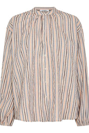 Celina Sita Stripe Shirt | Pale Blue | Skjorte fra Co'couture