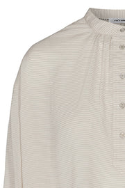 Pauline Shirt | Offwhite | Skjorte med striber fra Co'Couture