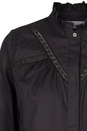 Silla Lace Blouse | Black | L/S Shirts fra Co'couture