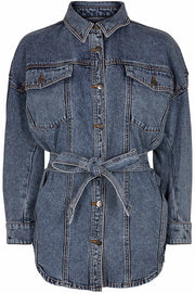 Zora Denim Shirt | Blue Stonewash | Skjorte fra Cocouture