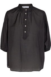 Pauline Summer Shirt | Black | Skjorte fra Co'couture