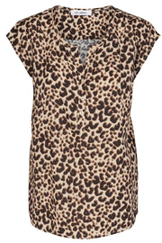 Doobie adore animal top | Leopard | Top fra Co'couture