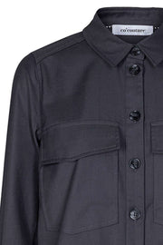 Biot Uniform Shirt | Dark Grey | Skjorte fra Co'Couture