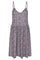 Alma Frill-Slip Dress | Purple Flower | Kjole fra Liberté