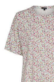 Alma T-Shirt Dress | Yellow Flower | Kjole fra Liberté
