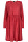 Alma Ls Frill Dress | Striped Hearts Red X-Mas 21 | Kjole fra Liberté