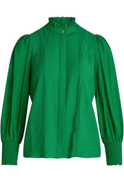 Petra Shirt | Green | Skjorte fra Co'couture