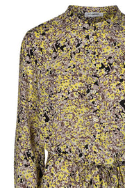 Zewel Shirt Dress | Yellow | Kjole fra Co'couture