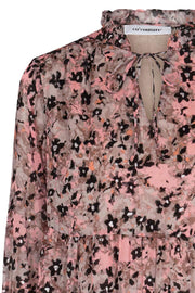 Gemma Frill Dress | Candyfloss | Kjole med print fra Co'Couture