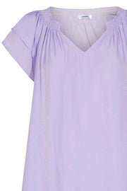 Sunrise Cropped Dress | Purple | Kjole fra Co'couture