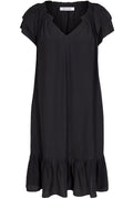 Sunrise Cropped Dress | Sort | Kjole fra Co'couture