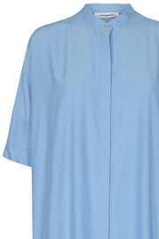 Sunrise Tunic Shirt | Pale Blue | Bluse fra Co'couture