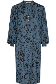 Armon Shirt Dress | New Blue | Kjole fra Co'couture