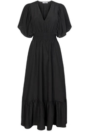 Samia Sun Smock Dress | Black | Kjole fra Co'couture